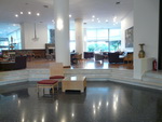 Die Eingangshalle im Agapi Beach Hotel in Ammoudara (GR).